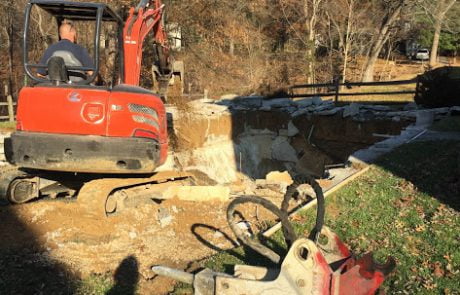 severn pool removal