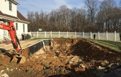 severna park pool removal project