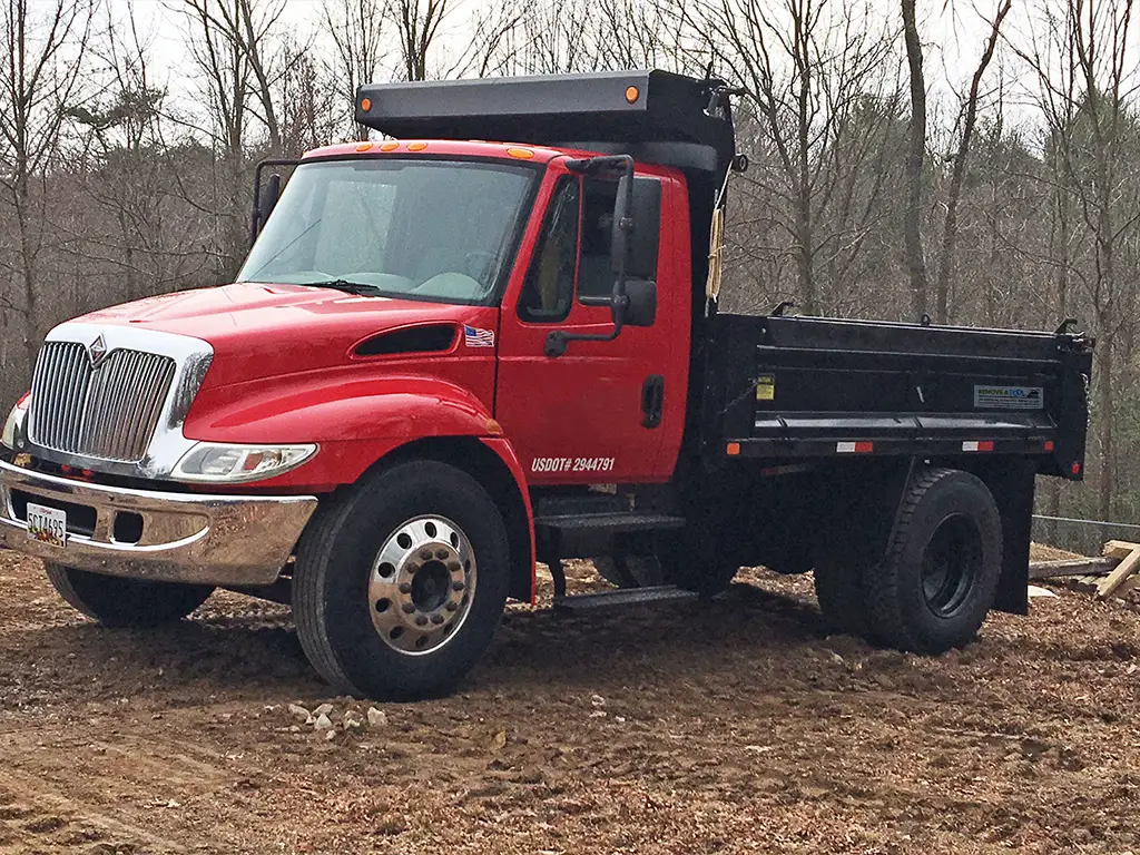 Red Dump Truck