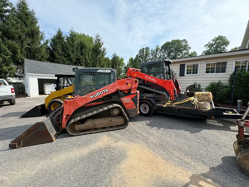 Skid Loaders of Remove A Pool Company