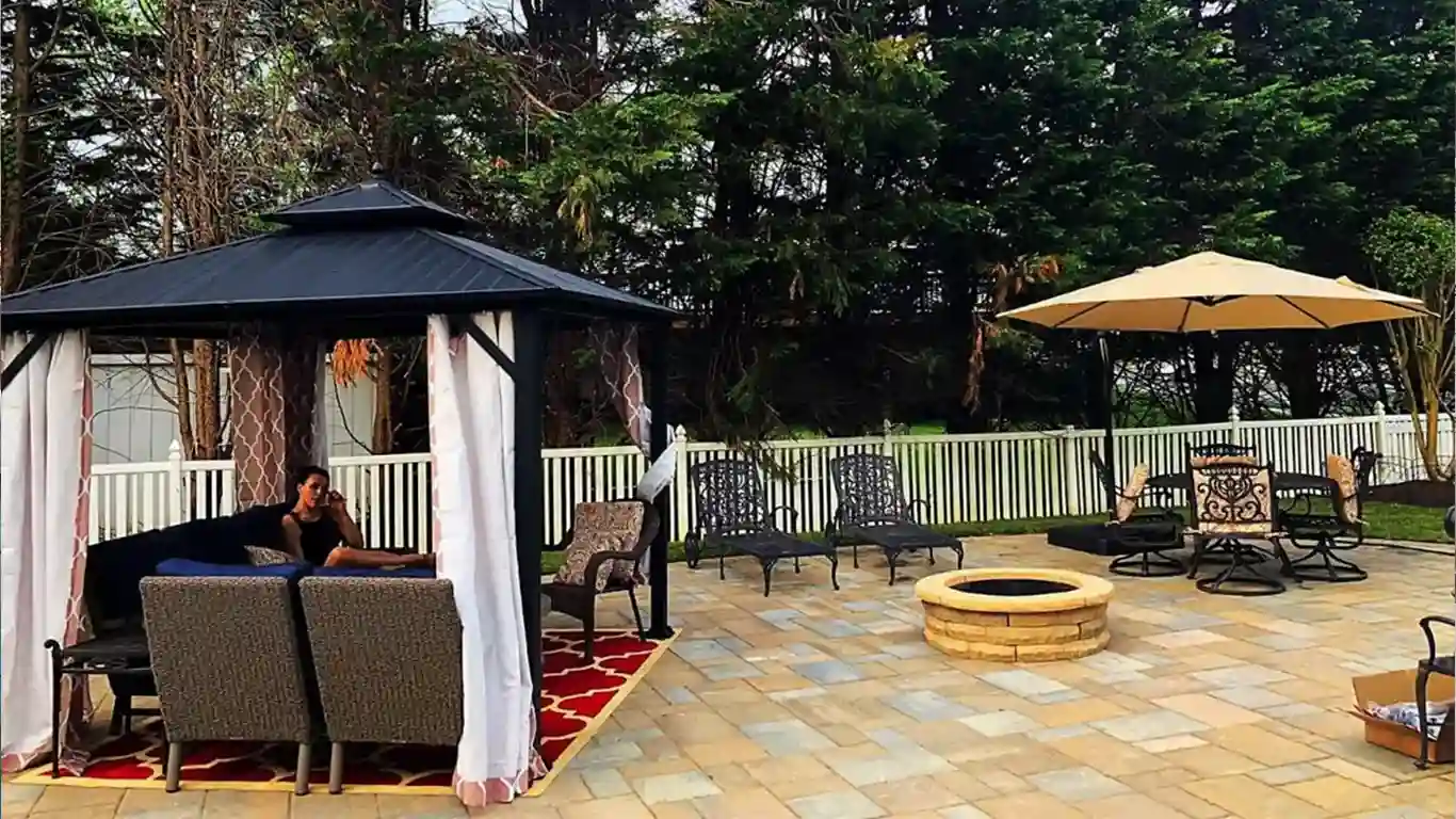 One of our clients trusted us to convert their swimming pool to patio in Maryland. This is a project of Remove A Pool Company.