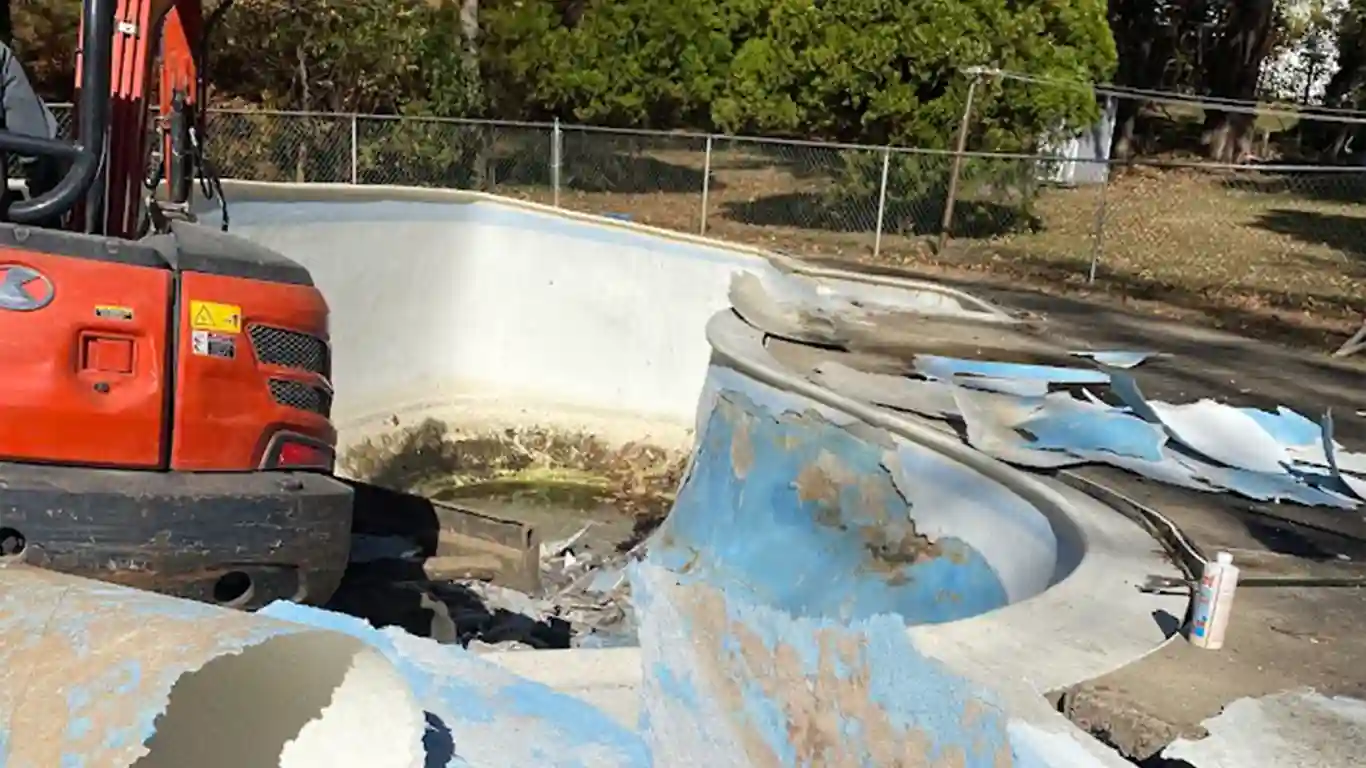 Trusted and Expert Pool Demolition Contractor and Pool Removal Company in Bear. We are expert in removing both Above Ground and Inground Pools all over Delaware and nearby states.