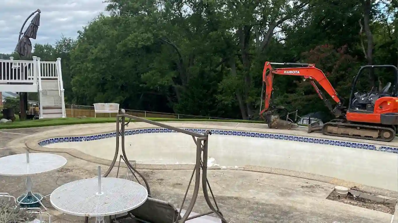 Inground and Above Ground Pool Removal Services in Georgetown. We are a Pool Removal Company and Pool Demolition Contractor in Delaware.