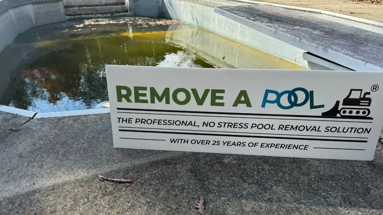 Pool Removal and Demolition Contractor in Baileys Crossroads & Lake Barcroft, VA. We provide Above Ground and Inground Pool Removal Services.