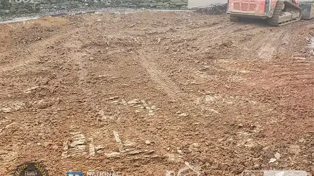 Step 21: This marks the third layer of soil we’ve added for proper leveling, ensuring the ground is stable and ready for the next phase. The third layer of soil was added for leveling.